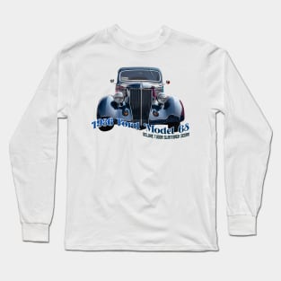 1936 Ford Model 68 Deluxe Tudor Slantback Sedan Long Sleeve T-Shirt